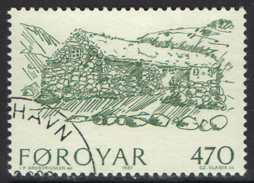 Faroe Islands Scott 154 Used - Click Image to Close